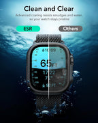 B0F59PYKPY | ESR Armorite Screen Protector for Apple Watch Ultra 4 2026/3/2/Ultra | Black | Image 6