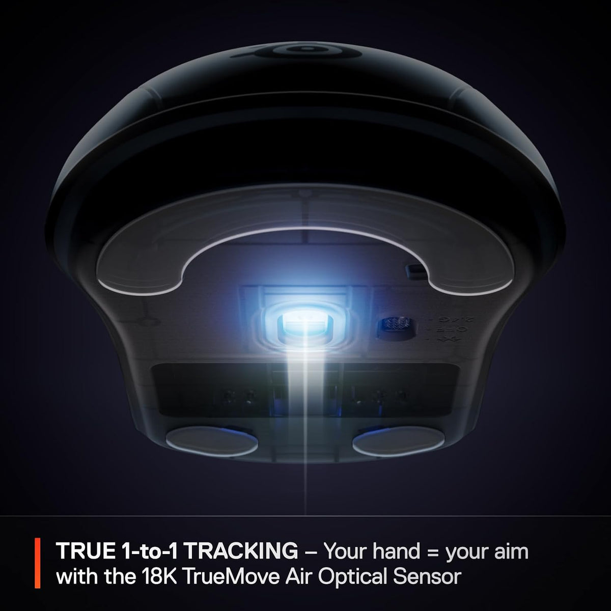 SteelSeries Rival 3 Wireless Gen 2 Gaming Mouse - 2.4GHz and Bluetooth - 18,000 DPI TrueMove Air Optical Sensor - 60 Million Clicks Guaranteed - Ultralight - PTFE Gliding Feet - Lavender — product image 4