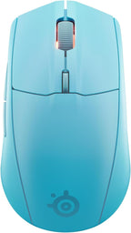 SteelSeries Rival 3 Wireless Gen 2 Gaming Mouse - 2.4GHz and Bluetooth - 18,000 DPI TrueMove Air Optical Sensor - 60 Million Clicks Guaranteed - Ultralight - PTFE Gliding Feet - Aqua — product image 4