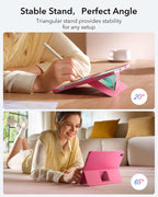 B0F6LLCZSN | ESR iPad 11th (A16) 2025/10th Gen Flex Keyboard Case, Ultra-Light Magnetic Detachable Keyboard with Writing/Viewing Modes, Larger Precision Trackpad, Pink | Pink | Image 5