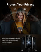 B0F6TVTMRR | ESR Armorite Pro Anti-Spy Tempered Glass for iPhone 17/16 Pro, 3 Pack | Anti-Spy 3PCS | Image 3