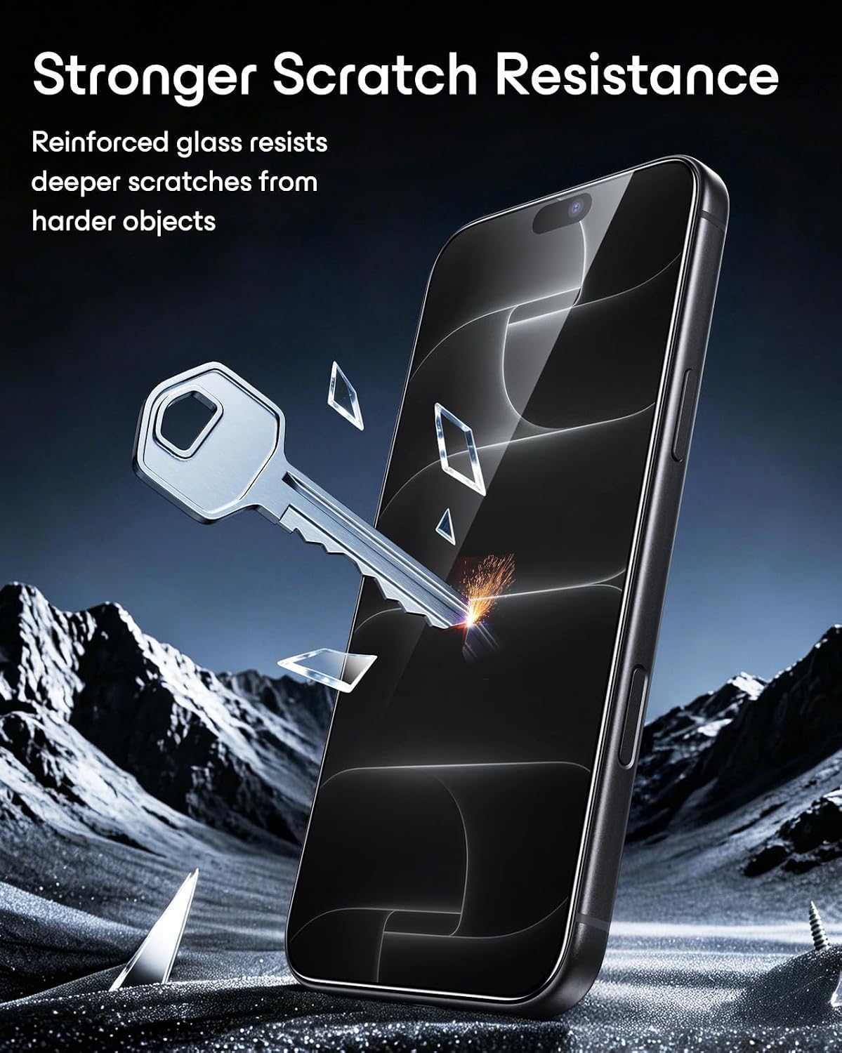 B0FC28KCBT | ESR 3 Pack for iPhone 18 Pro Max/17 Pro Max Screen Protector, Armorite | Armorite 3 Pack | Image 5