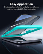 B0FC6DX7SY | ESR 3 Pack for iPhone Air/17 Air Privacy Screen Protector, Align Frame | 3 Pack Privacy | Image 4