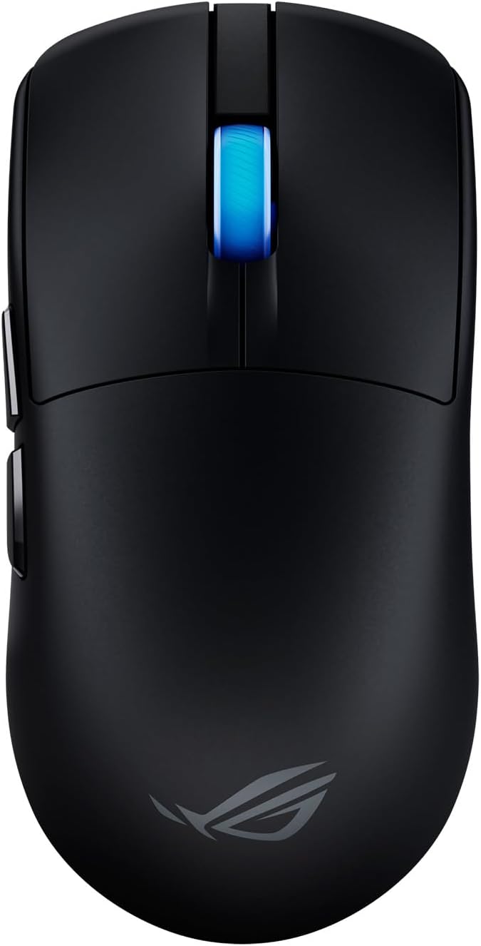 ASUS ROG Harpe II Wireless Esports Gaming Mouse, 48g Lightweight, Symmetrical, AimPoint Pro 42K Optical Sensor, Optical Switches, 8K Polling, 5 Programmable Buttons, FPS Games (Black) — product image 1