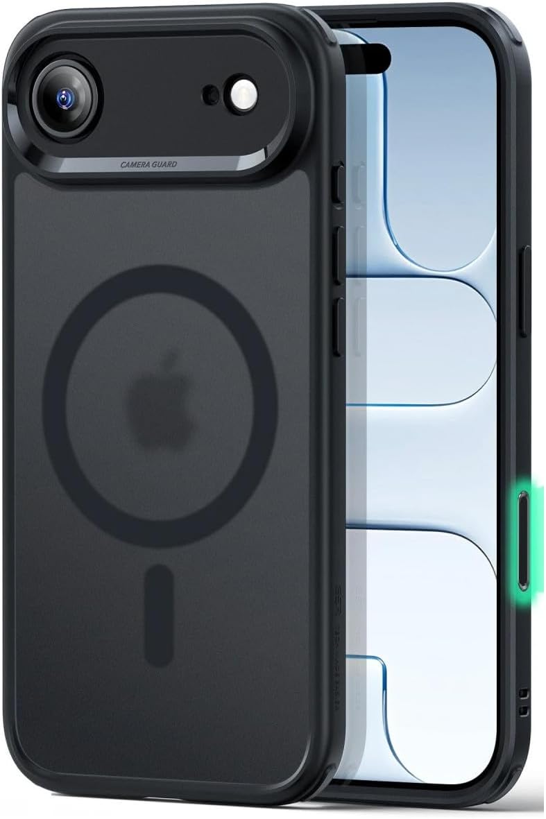 B0FCY8G7YQ | ESR Classic Hybrid Cover for iPhone Air, Matte Black | Frosted Black | Image 4