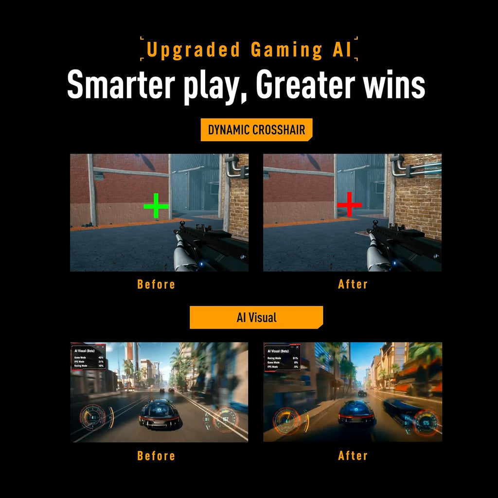 ASUS TUF Gaming Series 5 VG279QML5A Gaming Monitor: 27-inch Full HD Fast-IPS panel, 240Hz, 0.3ms, G-SYNC® compatible, AMD FreeSync™ Premium, ELMB SYNC, 99% sRGB, Height adjustment - Black — product image 5
