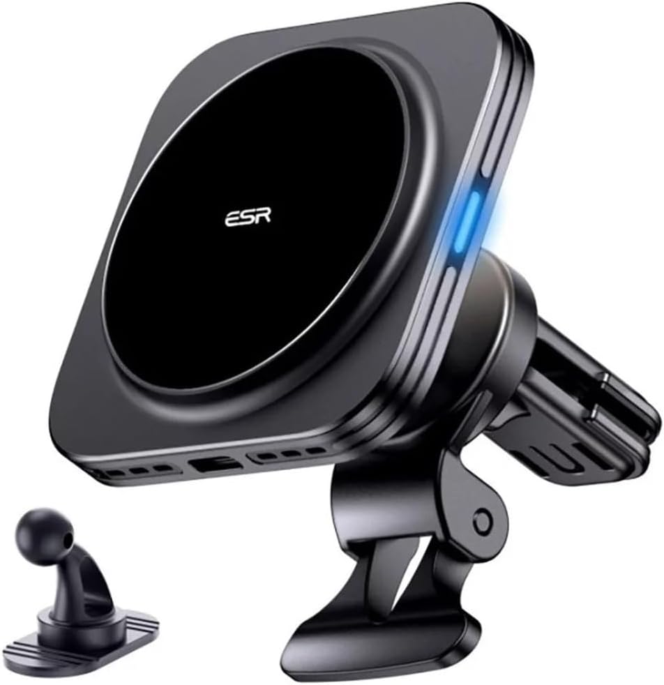 B0FHWBQFLK | ESR Qi2 Magnetic Wireless Car Charger Black | Default Title | Image 1