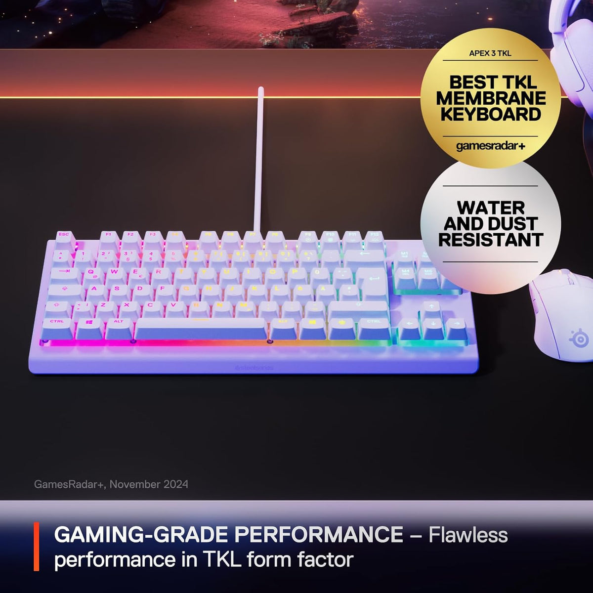 SteelSeries Apex 3 TKL — product detail