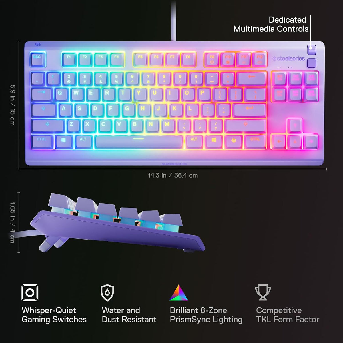 SteelSeries Apex 3 TKL — product detail