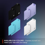 SteelSeries QcK Cloth Gaming Mouse Pad - Exclusive Micro-Woven Surface - Optimized for Gaming Sensors - Maximum Control - Size M - Aqua — product image 6
