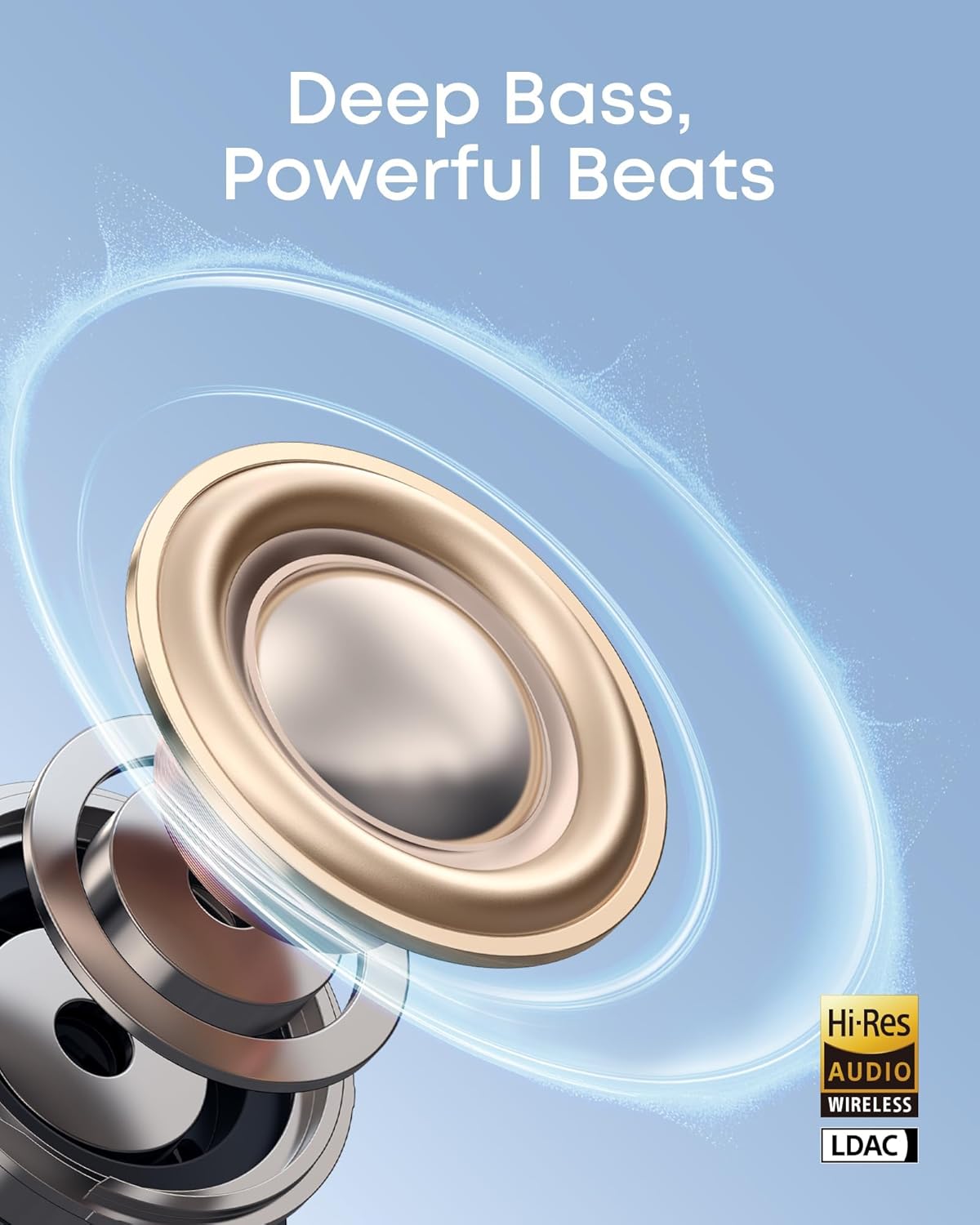B0FKSV2GW2 | soundcore by Anker C50i Open-Ear Clip Earbuds, Hi-Res, BT 6.0 | Black | Image 3