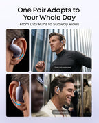 B0FMK8VMD8 | soundcore by Anker AeroFit 2 Pro Hybrid Earbuds, LDAC, BT 6.1 | Purple | Image 27