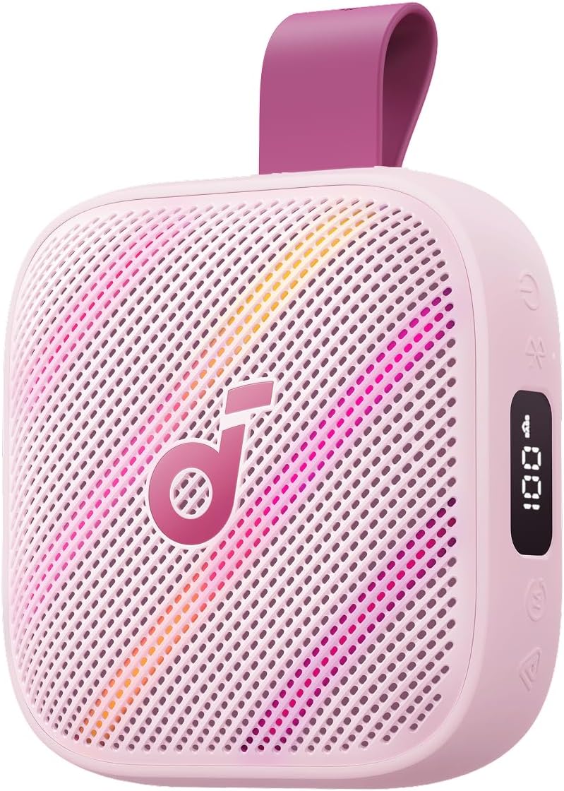 B0GFKML8FX | soundcore by Anker Boom Go 3i Speaker, 15W, IP68, 24H Playtime | Pink | Image 8