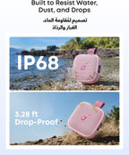 B0GFKML8FX | soundcore by Anker Boom Go 3i Speaker, 15W, IP68, 24H Playtime | Pink | Image 13