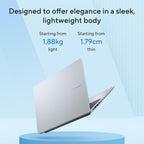 ASUS Vivobook 16 AI Laptop (Cool Silver) | Snapdragon X X1 26 100, 16"WUXGA Display, 16GB LPDDR5X RAM, 512GB SSD, Qualcomm Adreno GPU, Qualcomm Hexagon NPU up to 45TOPS, Win11 [X1607QA-MB055W] — product image 6