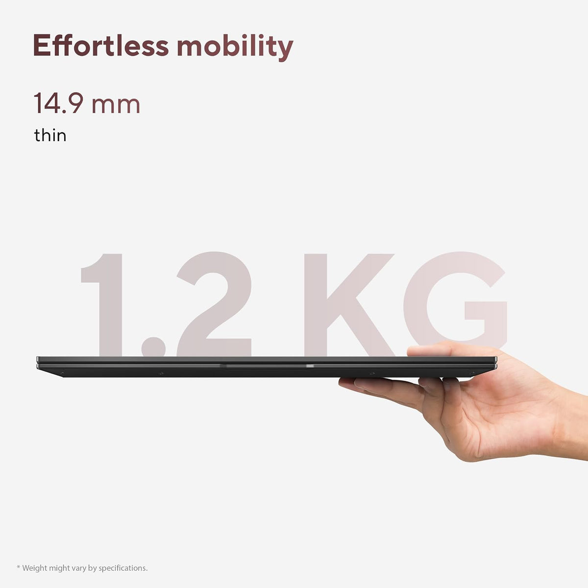 ASUS Zenbook 14 AI Laptop (Jade Black) | AMD Ryzen AI 7 445, 14"WUXGA Display, 32GB LPDDR5X RAM, 1TB SSD, AMD Radeon Graphics, AMD XDNA NPU up to 50TOPS, Win11 [UM3406GA-QD031W] — product image 2