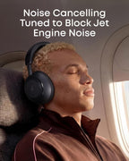 B0GR4GR5QH | soundcore by Anker Space 2 ANC Headphones, 50H, LDAC | Jet Black | Image 2
