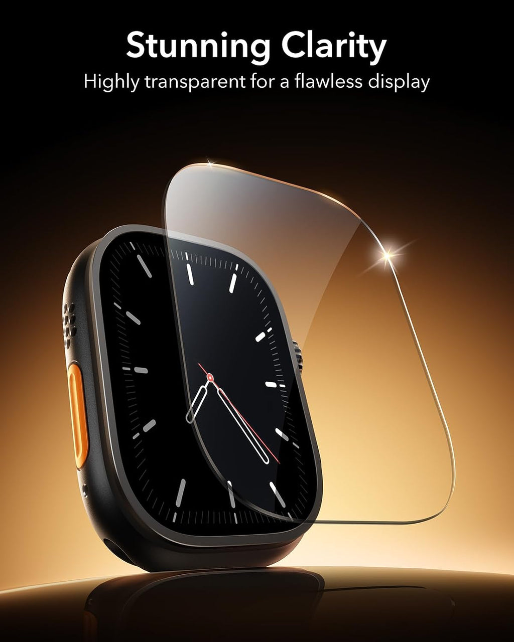 B0GTZ88T47 | ESR Accessory Glass by Corning™ for Apple Watch Ultra 4/3/2/Ultra, Clear | Default Title | Image 8