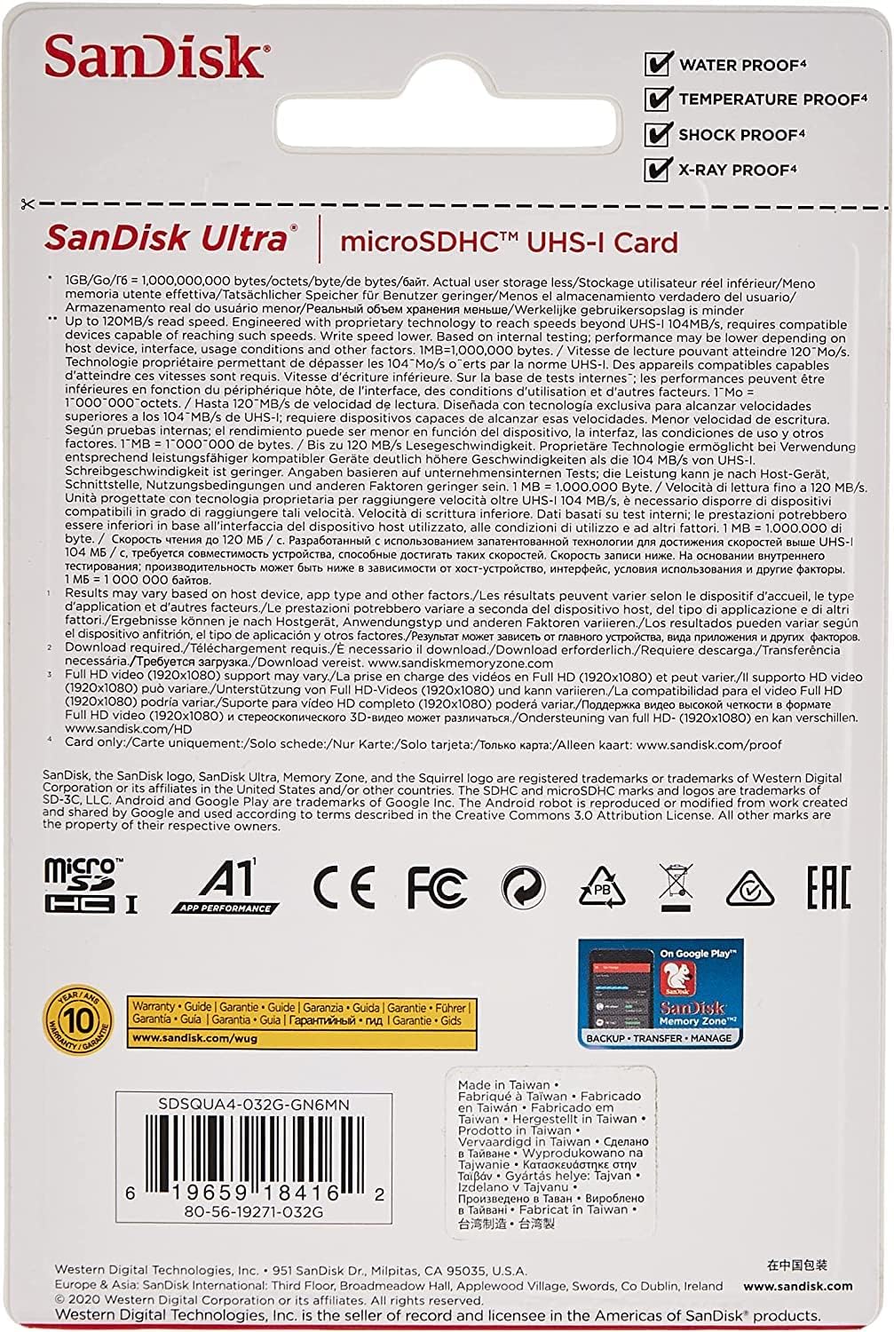 SanDisk Ultra microSD UHS-I Card 32GB, 120MB/s R (Pack of 2) — product image 3