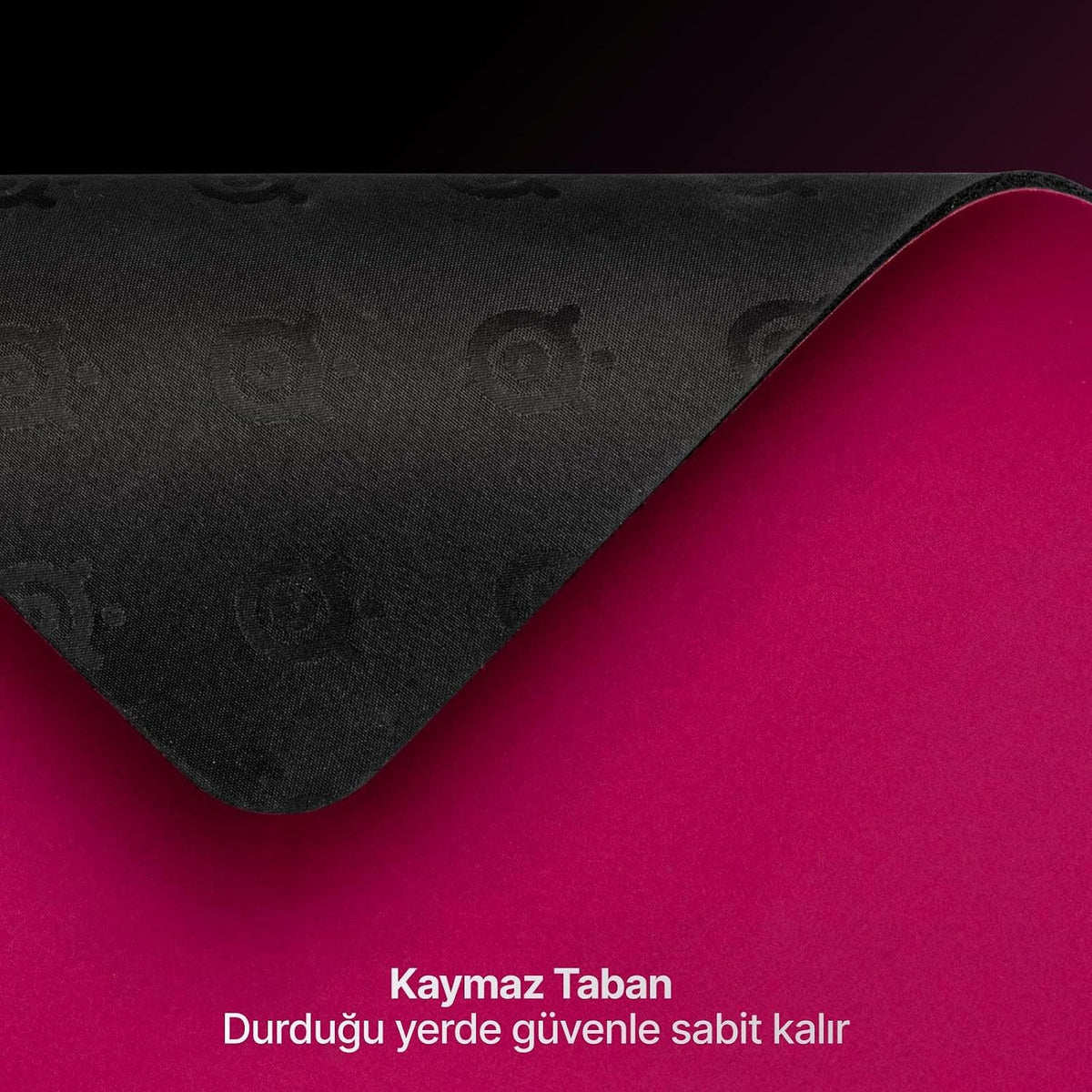 SteelSeries QcK Heavy Gaming Mousepad - Thicker, Non-Slip Silicone Rubber Base, Peak Tracking, Optimized for Gaming FPS, MOBAs, RTS, MMO - XXL Size 900 mm x 400 mm x 6 mm - Magenta — product image 4