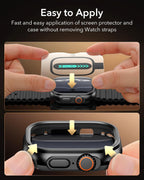 B0H3L9XGT8 | ESR Case Accessory Glass by Corning™ for Apple Watch Ultra 3/2/1 | Black | Image 7
