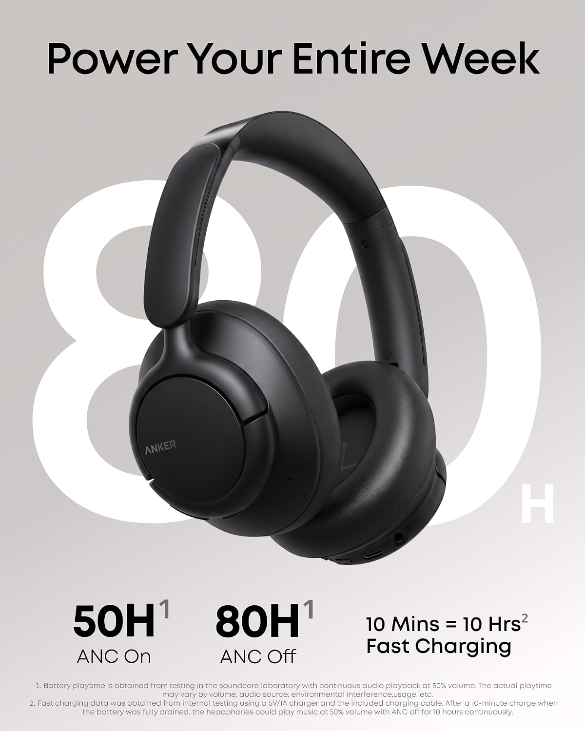 B0H9RSNF6Z | Soundcore by Anker Q31i, Adaptive Noise Cancelling Over-Ear Headphones | Default Title | Image 5