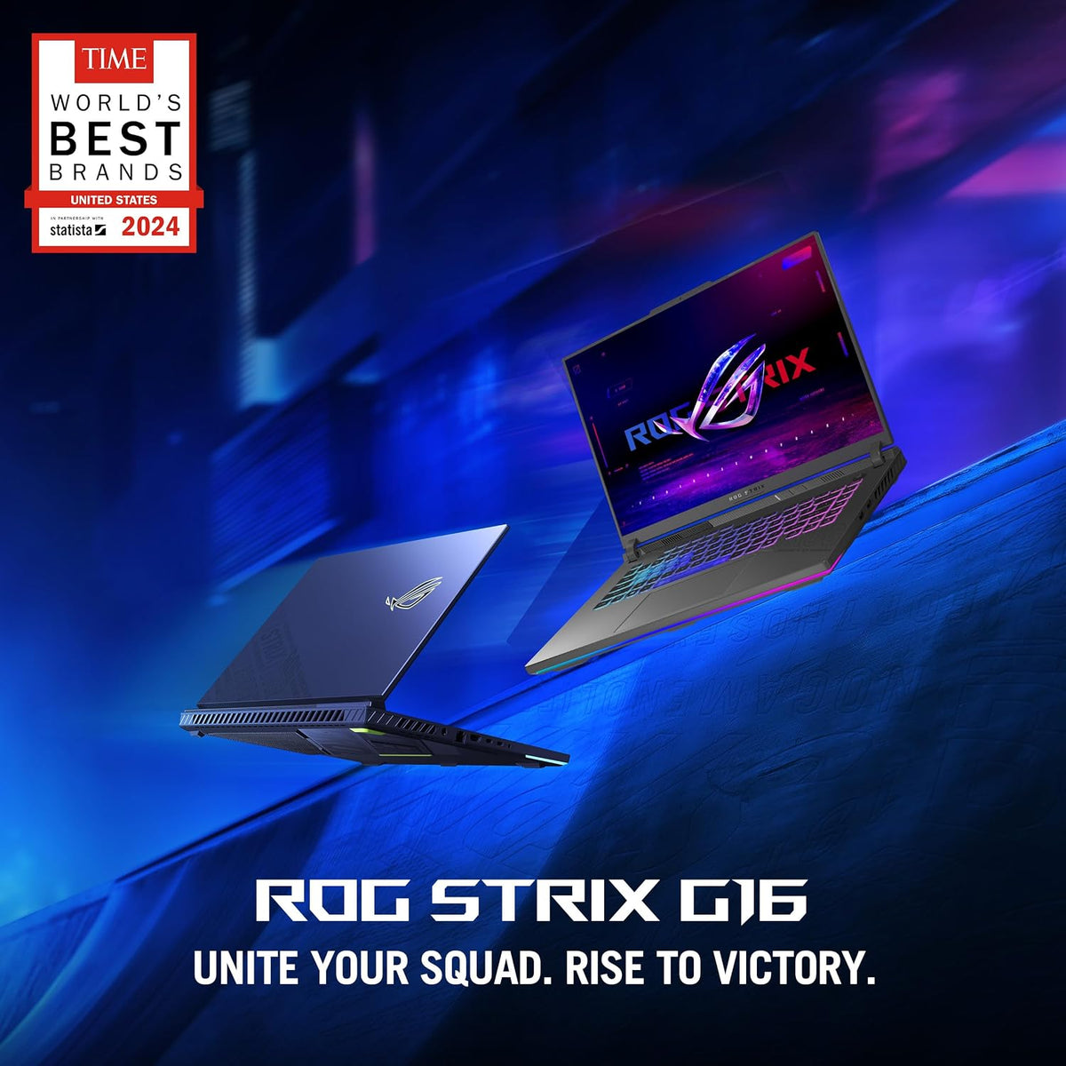 ASUS ROG Strix G16 Gaming Laptop (UAE Version) | 16"FHD+ 165Hz Display, AMD Ryzen 9 8940HX, NVIDIA RTX5070 Ti 12GB GDDR7, 32GB RAM, 1TB SSD, Win11 - Eclipse Gray [G614PR-RV003W] — product image 3