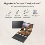 ASUS Zenbook DUO UX8407AA-SN511W Laptop | Intel Core Ultra X9 378H Processor | 32GB RAM | 1TB SSD | Dual 14" 3K OLED Touchscreen 144Hz | WIN11 Home | ENG/AR Keyboard | Moher Gray — product image 10