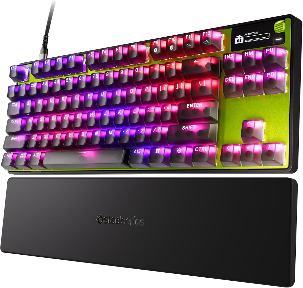 SteelSeries Apex Pro TKL Gen 3 Gaming Keyboard -Cyber Speed Edition - US QWERTY — product image 4