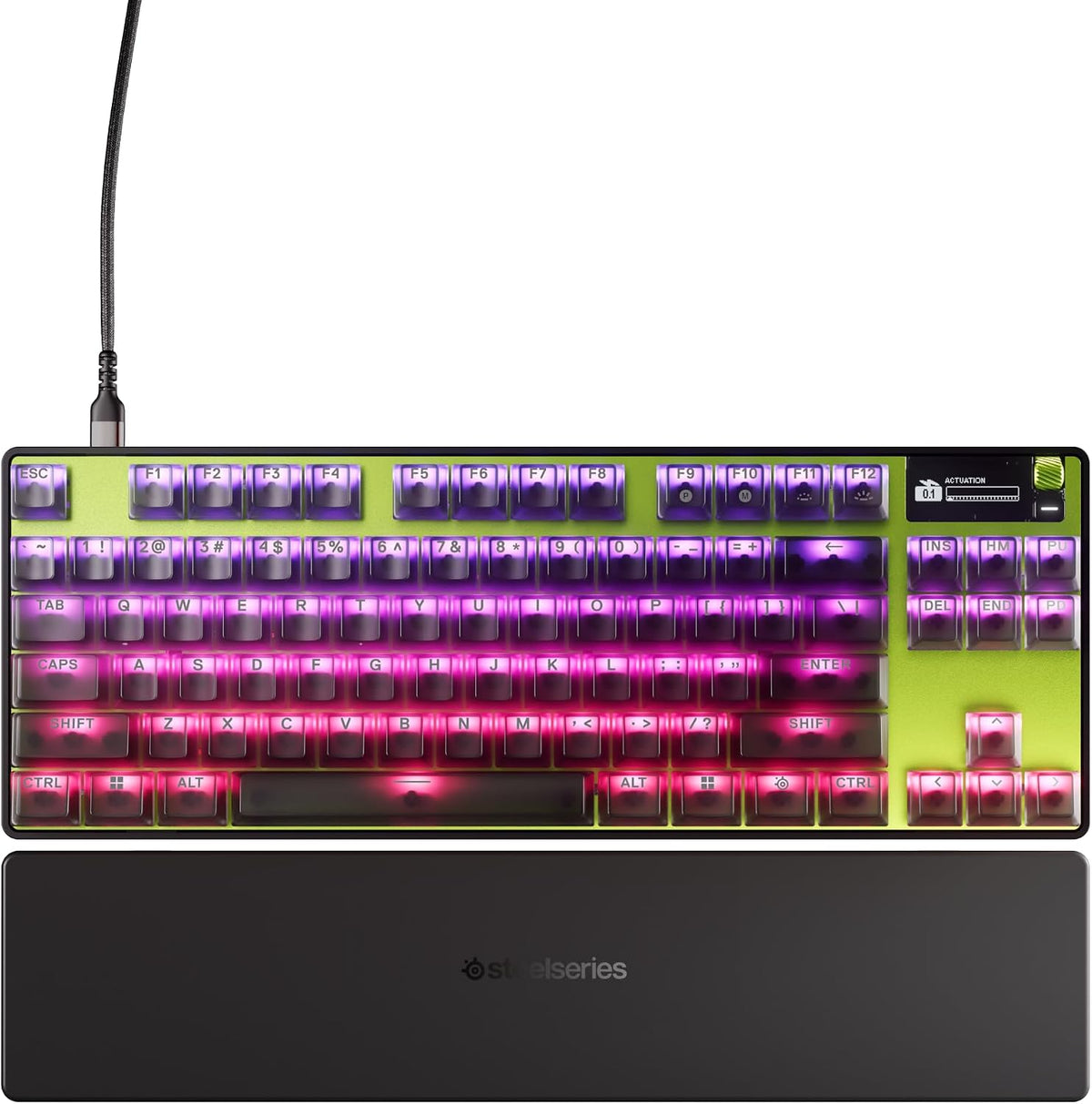 SteelSeries Apex Pro TKL Gen 3 Gaming Keyboard -Cyber Speed Edition - US QWERTY — product image 2
