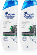 Head & Shoulders Charcoal Detox Anti-Dandruff Shampoo — 2 × 400ml
