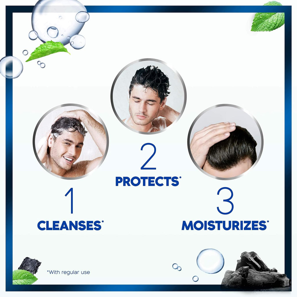 Head & Shoulders Charcoal Detox Anti-Dandruff Shampoo — 400 ml