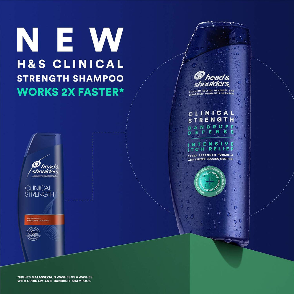 Head & Shoulders Clinical Itch Relief Anti-Dandruff Shampoo — 13.5 Fl Oz