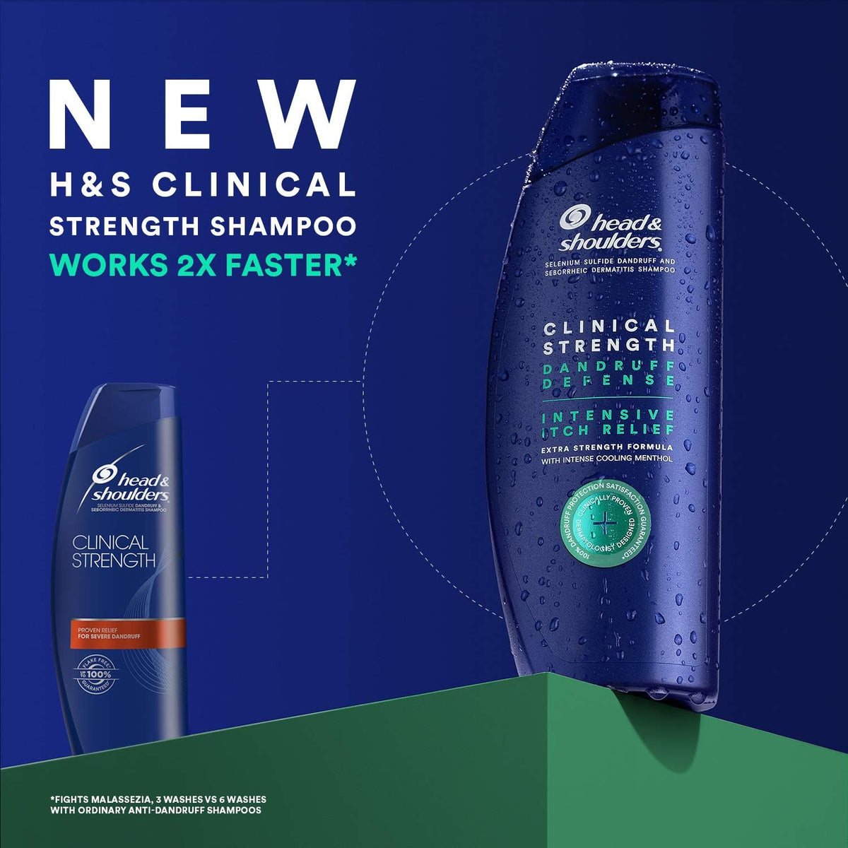 Head & Shoulders Clinical Itch Relief Anti-Dandruff Shampoo — 13.5 Fl Oz