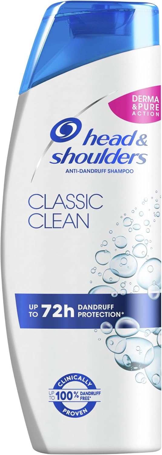 Head & Shoulders Classic Clean Anti-Dandruff Shampoo — 13.5 Oz — Pack Of 6