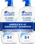 Head & Shoulders Classic Clean 2-in-1 Shampoo & Conditioner — 32.1 fl oz — Twin Pack