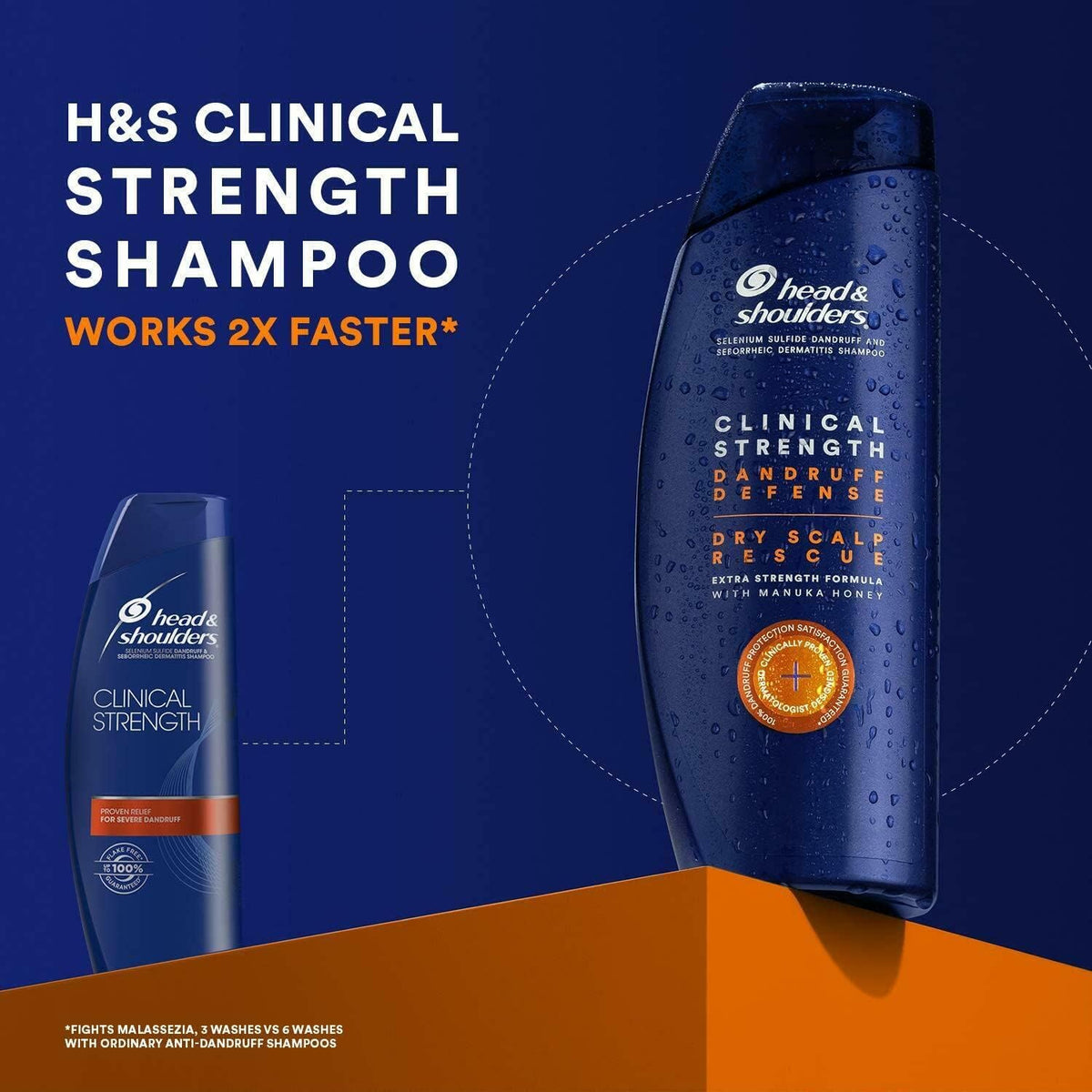 Head & Shoulders Clinical Strength Anti-Dandruff Shampoo — 13.5 fl oz — Twin Pack