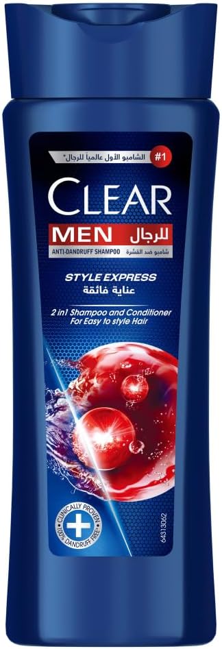 Clear Men Style Express 2-in-1 Shampoo & Conditioner — 200ml