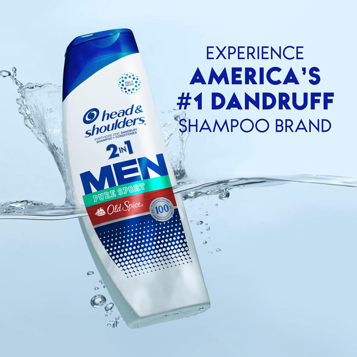 Head & Shoulders Clinical Itch Relief 2-in-1 Shampoo & Conditioner — 31.4 Fl Oz — 2 Pack