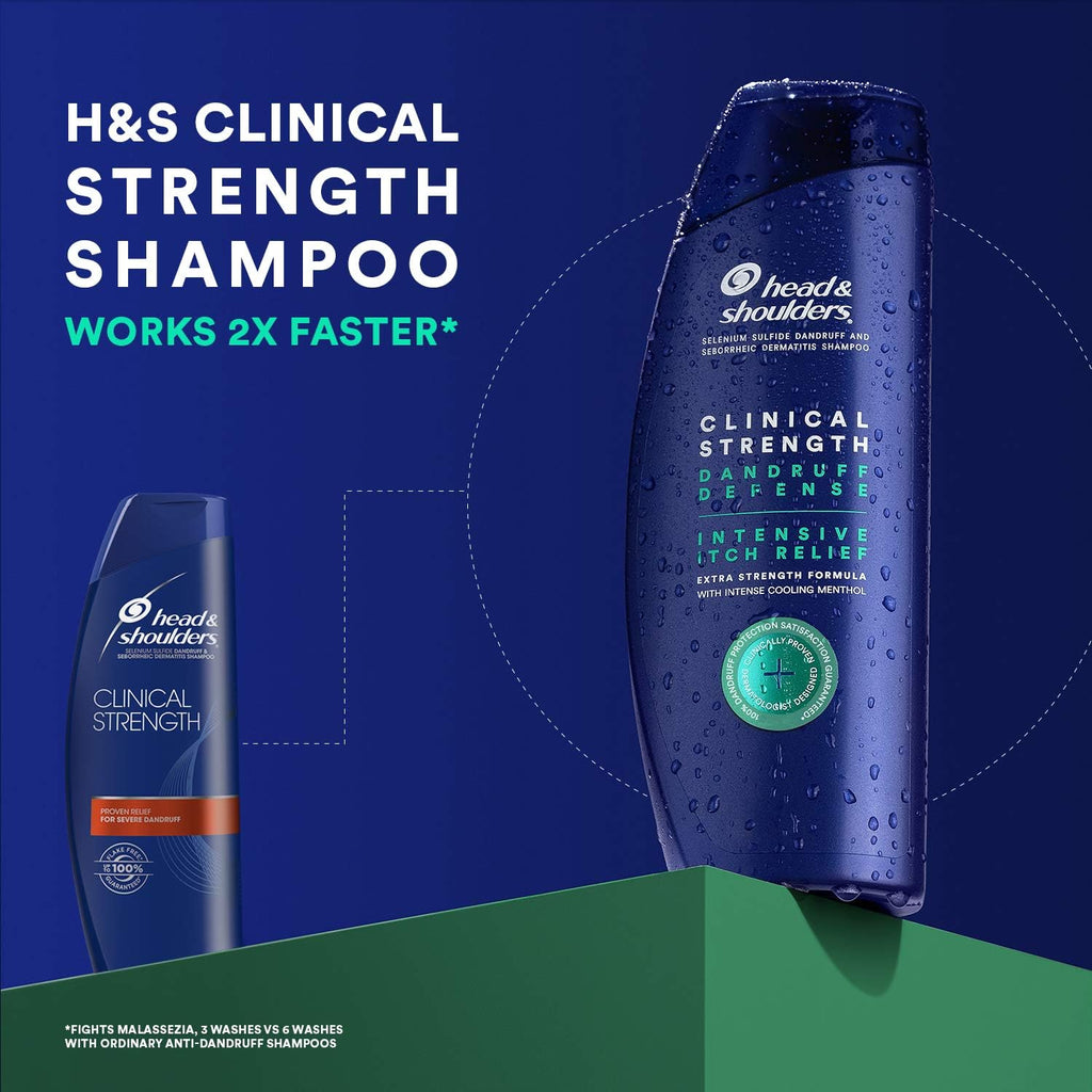 Head & Shoulders Clinical Itch Relief Anti-Dandruff Shampoo — 13.5 Fl Oz