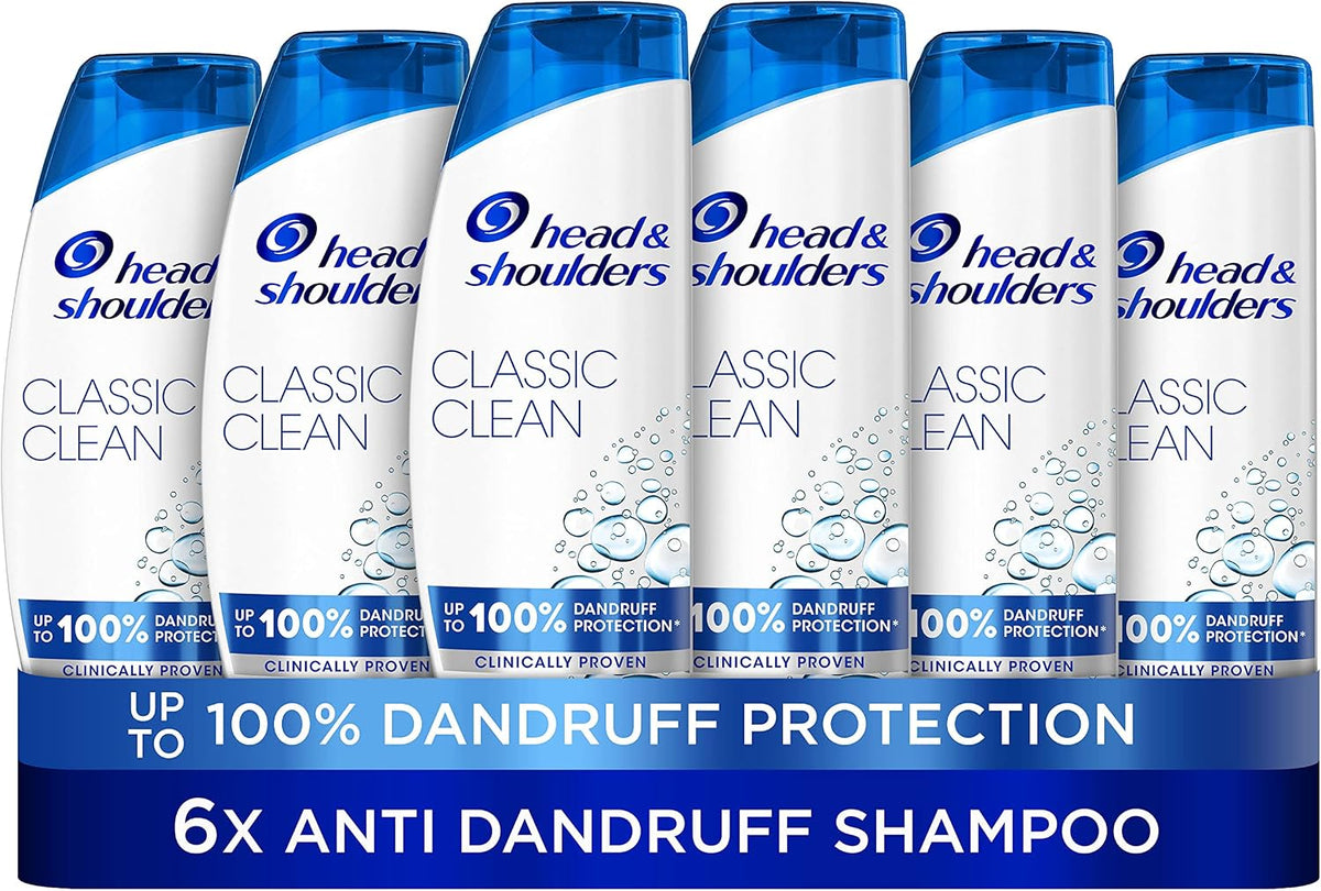 Head & Shoulders Clinical Strength Anti-Dandruff Shampoo — 6 × 250 ml — Pack Of 6