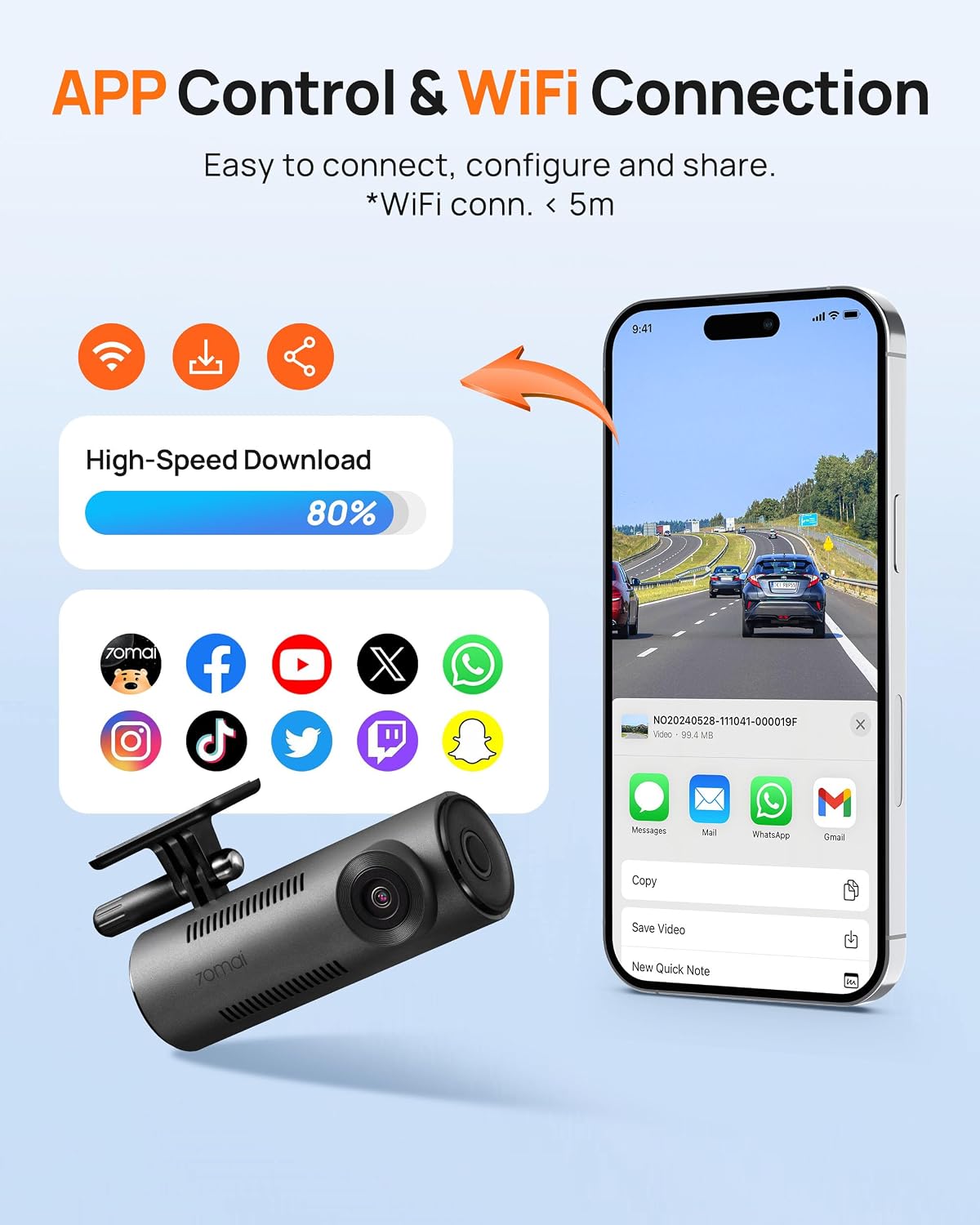 70mai Dash Cameras product detail