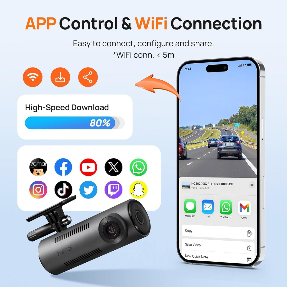 70mai Dash Cameras product detail