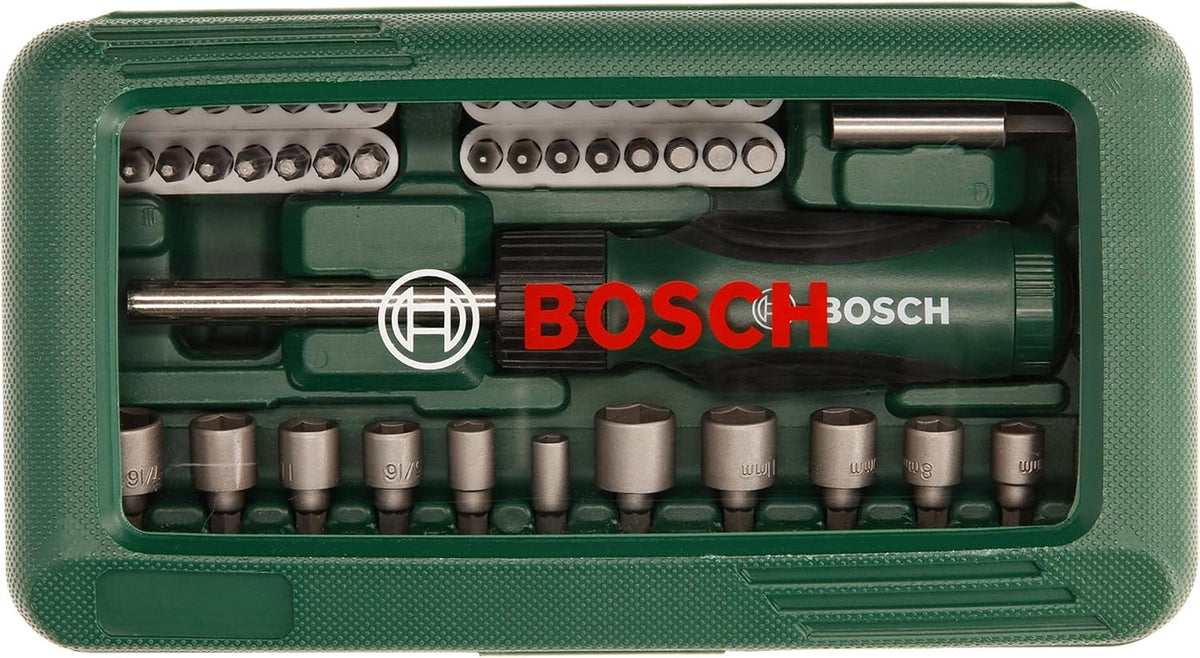 Bosch Screwdriver Bit Set 46 pieces, 32 durable screwdriver bits for all standard screw types and sizes. | Model: 2607019504 — detail image 4