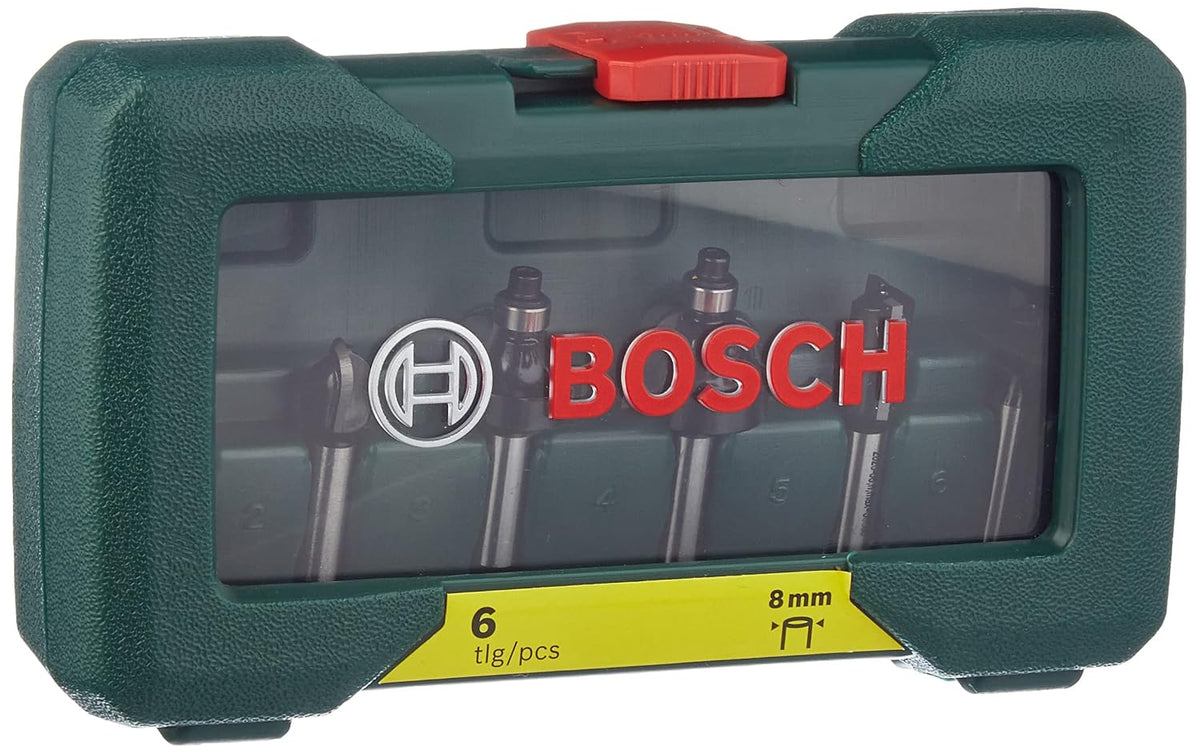 Bosch 2607019463 Routing Drill Bit Set of Cemented Carbide 8mm 6 Pcs — detail image 4