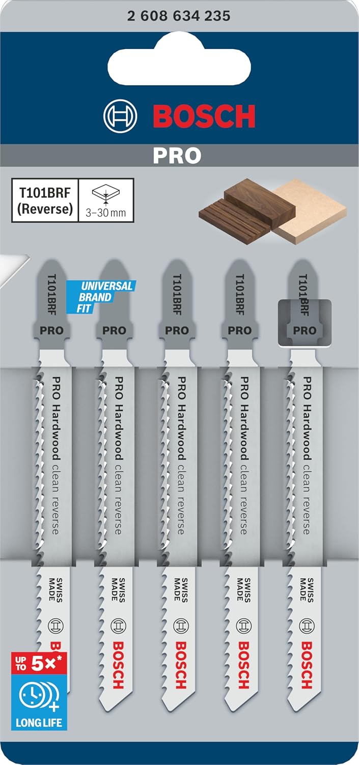 Bosch 2608634235 Jigsaw Blade ''T 101 BRF'' (5 Piece) — detail image 2
