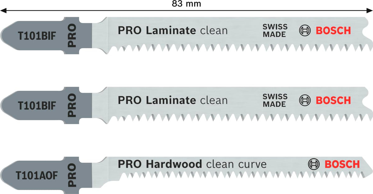 Bosch 2608636429 Jigsaw Blade-Set T 101 Bif/Aof 3 Pcs — detail image 3