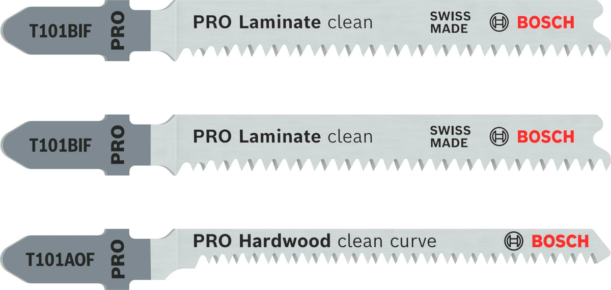 Bosch 2608636429 Jigsaw Blade-Set T 101 Bif/Aof 3 Pcs — product view
