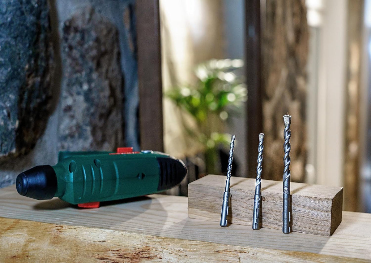 Bosch Home and Garden 2609256908 Sds-Quick Concrete Drill Bit-Set, Grey, 5/6/8 mm — detail image 4