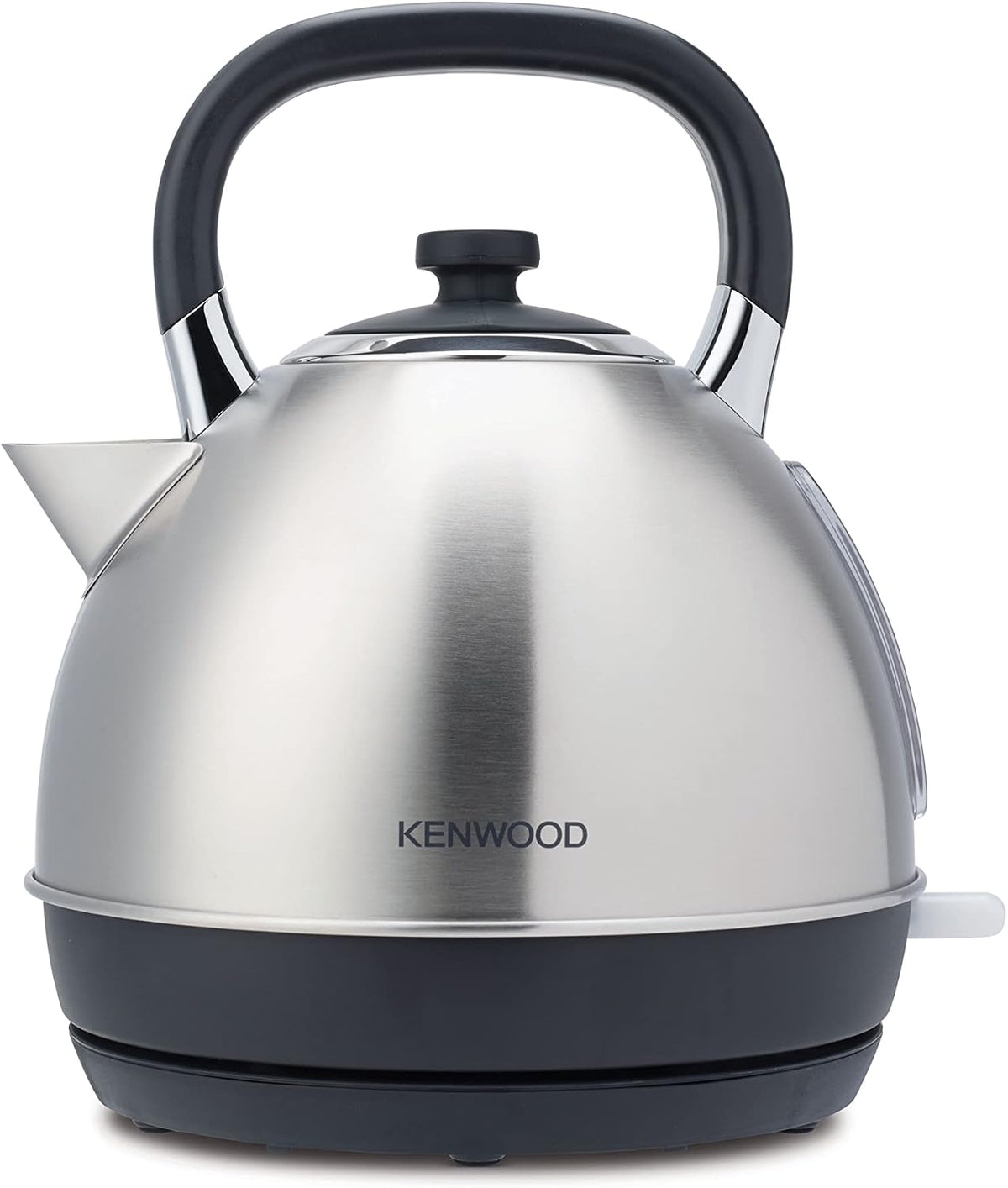 Kenwood 3000W Rapid Boil System, 1.6Litre Capacity Cordless Stainless Steel Traditional Electric Kettle, METAL SKM100 — product view